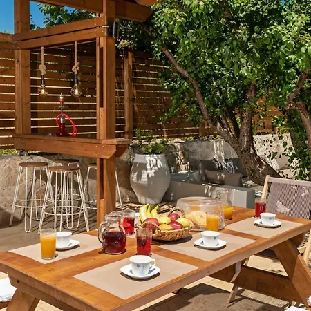 Villa Ellovos With Private Pool Rethymno  Exterior photo